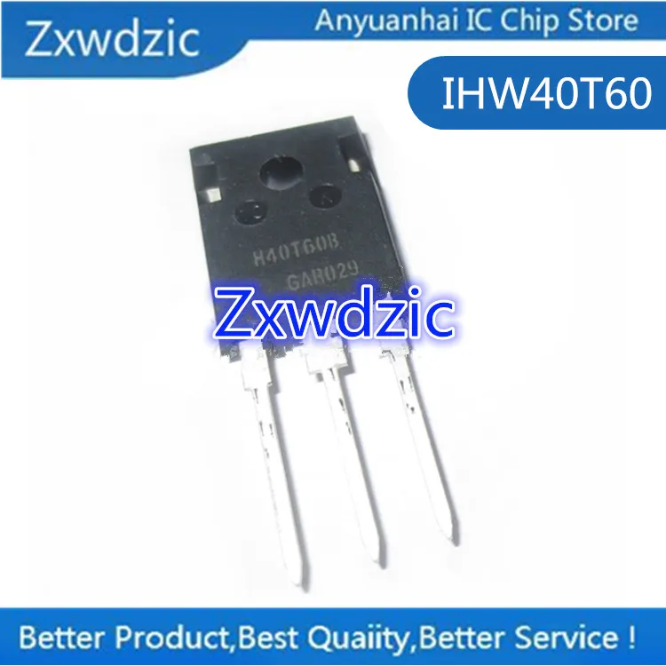 

10pcs 100% New Imported Original IHW40T60 H40T60B TO-247 IGBT Field Effect Transistor 40A 600V