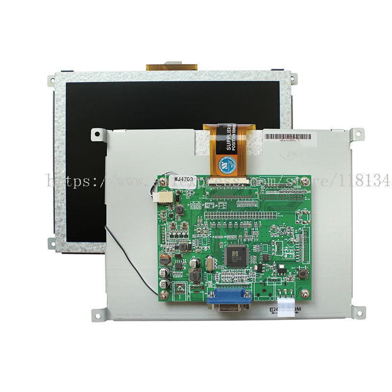 

New MIRLE MJ4700 LCD DISPALY SCREEN With Driver Card For YIZUMI BORCHE HAITAI Plastic Injection Molding Machine Control System