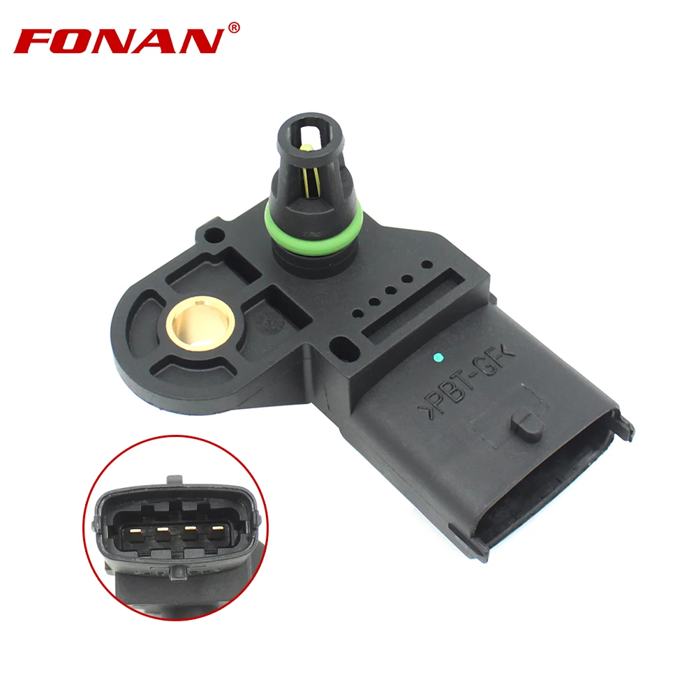 

MAP Manifold Absolute Pressure Sensor For Peugeot Boxer 244 2.8 HDI 127 Minibus Diesel 2005 - 2009 0281002514