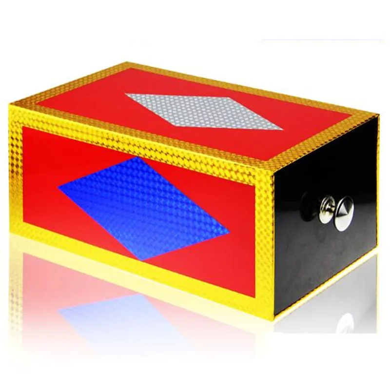 Drawer Box (Clear) Transparent Magic Tricks Production Items Box Appearing Stage Illusions Gimmick Fun Professional Magician