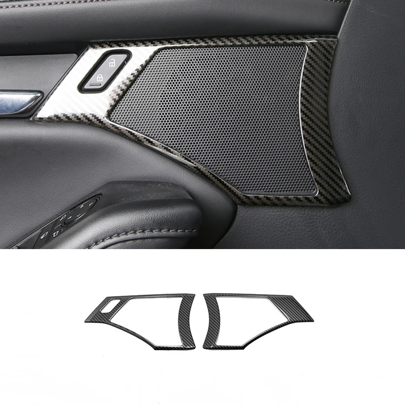 

For Mazda 3 2019 2020 LHD Accessories Stainless steel Car Front door speaker audio Horn ring Cover Trim Car Styling 2pcs