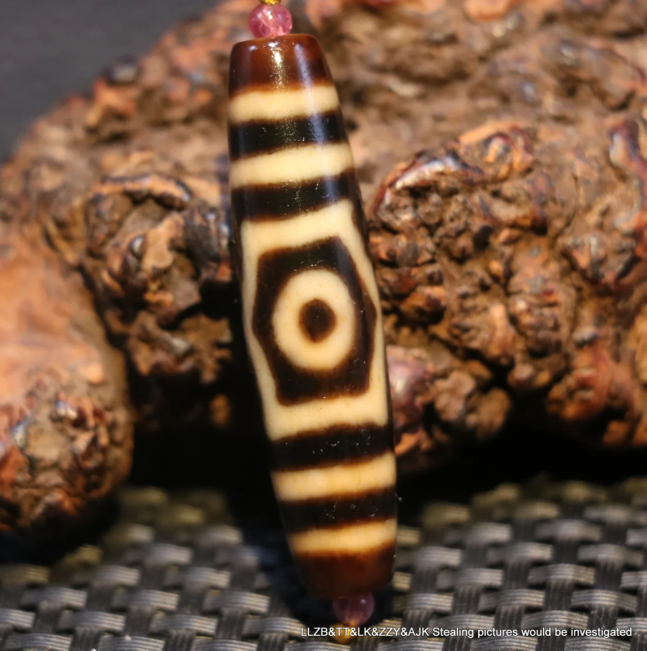 

Energy Tibetan Old Oily Agate Ivory Color 3 Eye Big Wisdom dZi Bead Amulet 5A+ Z Talisman A LKbrother Sauces Top Quality