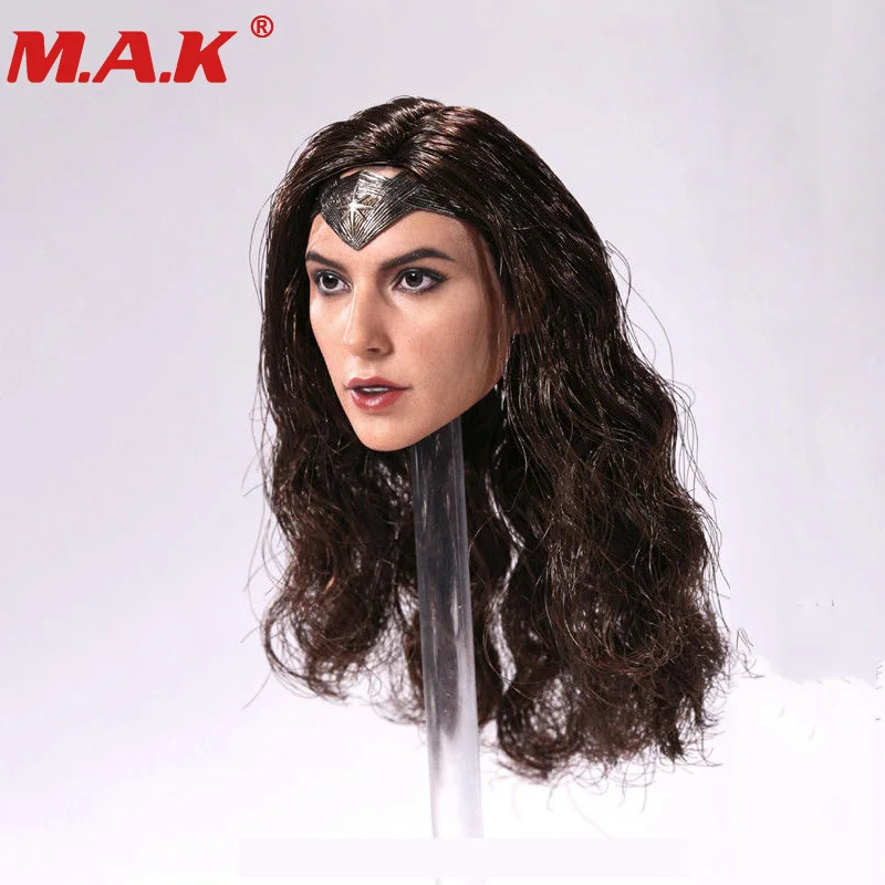 

hot toys 1:6 scale Wonder Magic girl female young lady head sculpt girl gal Gadot head for 12'' PH TBL body figures