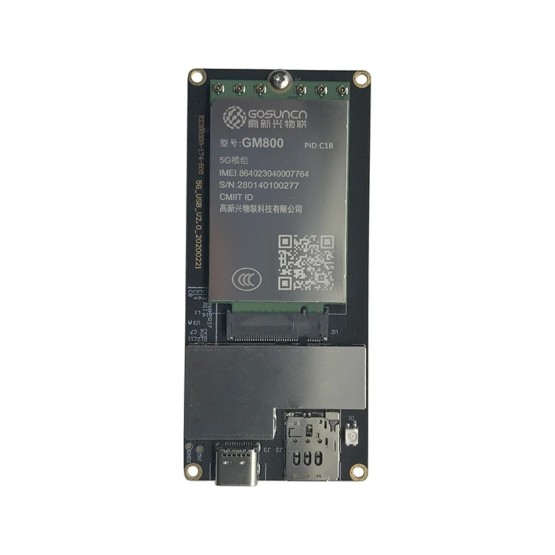 Gosuncn GM800 CIB M.2 5G module Qualcomm SDX55 chip Supports SA NSA 5G NR/4G/3G 4*4 MIMO Sub-6G & mmWave LTE cat 22