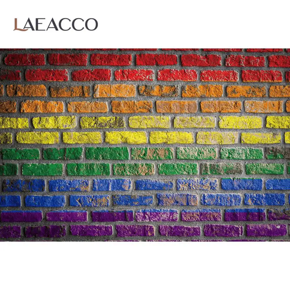 

Colorful Brick Wall Background For Photography Portrait Shoot Party Photozone Photographic Backdrop Photocall For Photo Studio