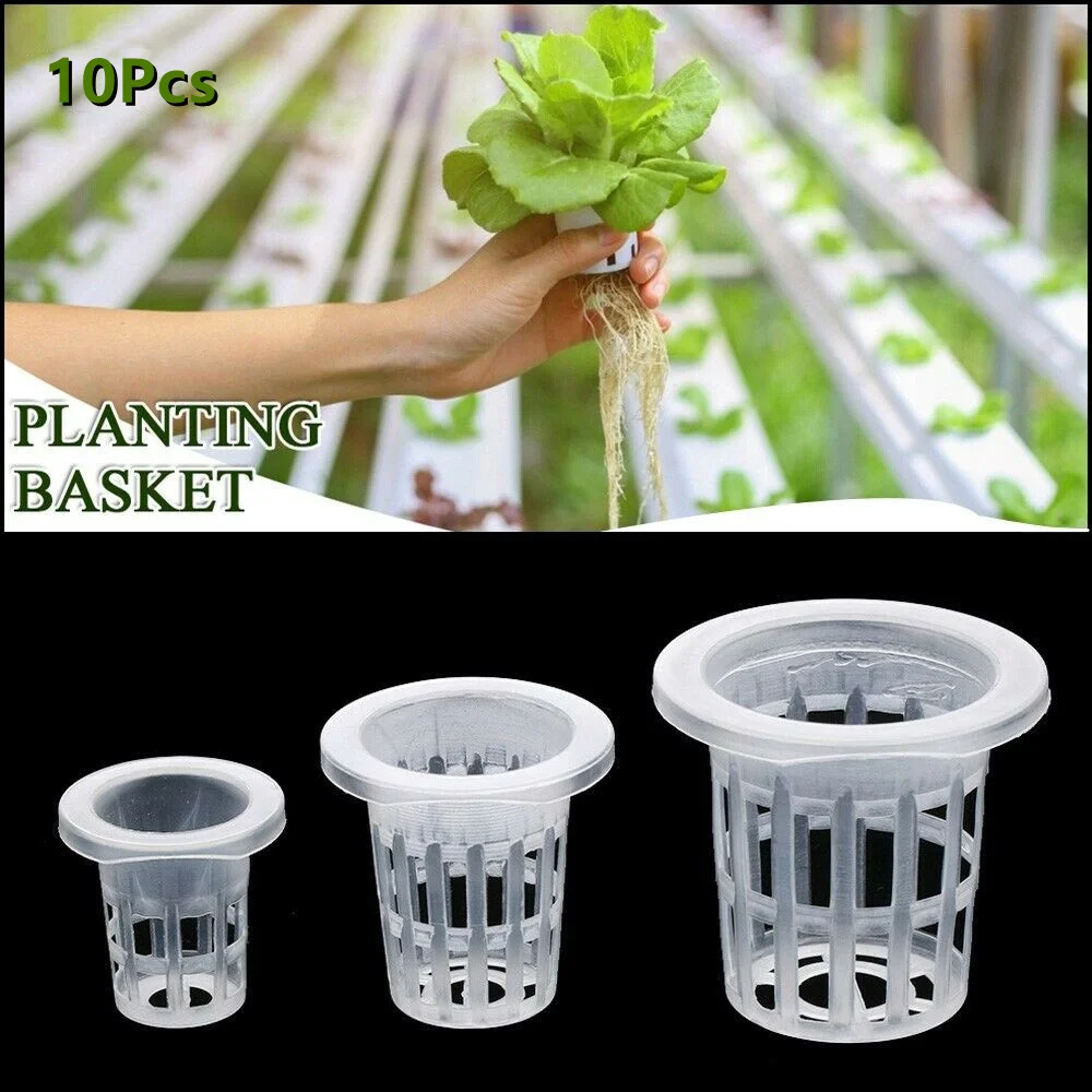 

Hydroponic Colonization Mesh Pot Net Cup Basket Nursery Plant Soilless Planting Home Garden Accessories