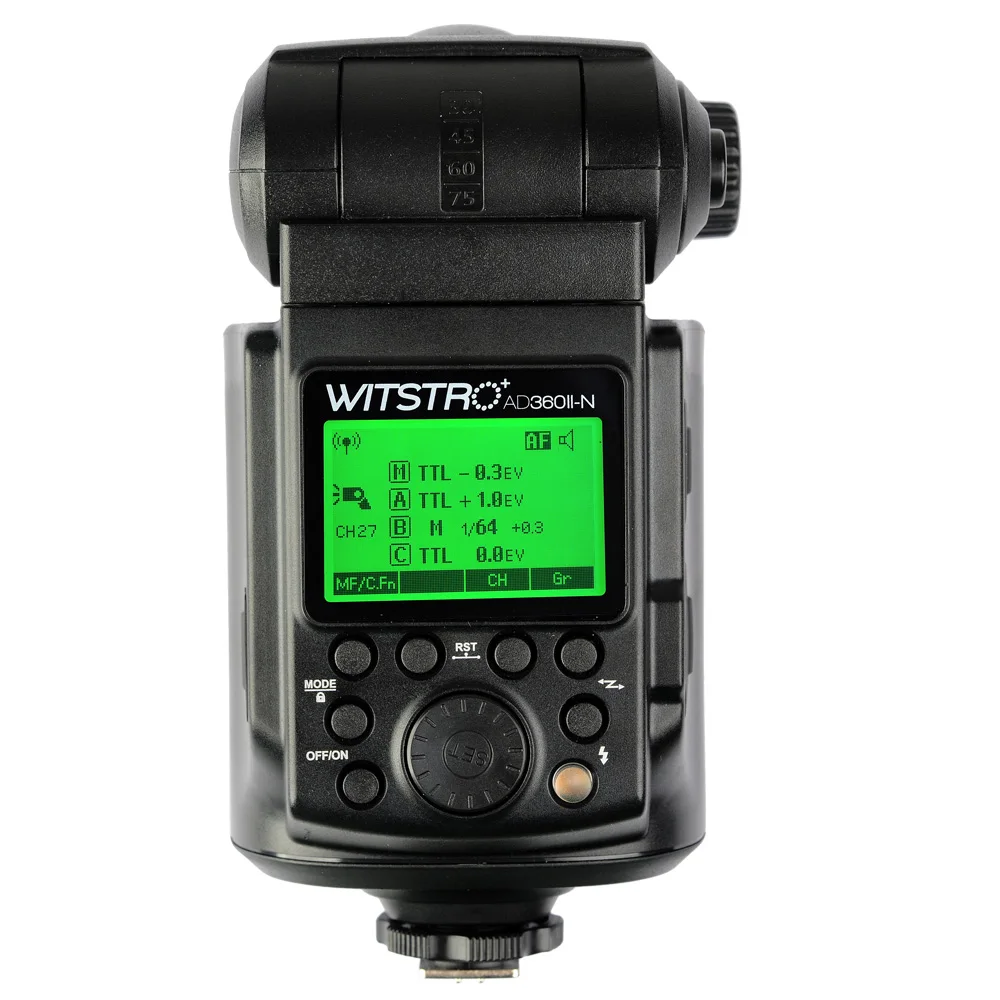 Godox Witstro AD360II-N 360W GN80 E-TTL Flash Speedlite & PB-960 Lithium Battery Battery pack for Nikon