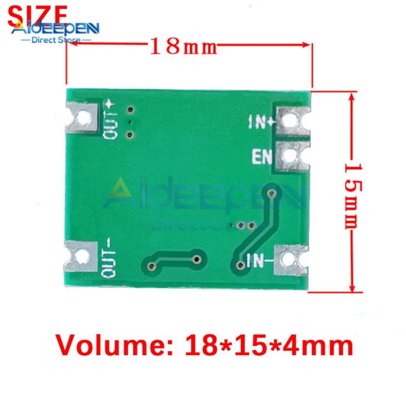 DC 3V-15V a 1.2V 1.5V 3.3V 5V 6V 9V 12V 15V modulo regolatore Buck-Boost automatico scheda regolatore di tensione batteria al litio