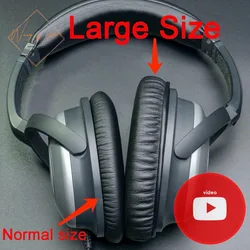 Larger Size Ear Pads Foam Cushion For Bose QC2 QC15 QC25 QC35 AE2 AE2i AE2w SoundTrue SoundLink Headphone QuietComfort Headset