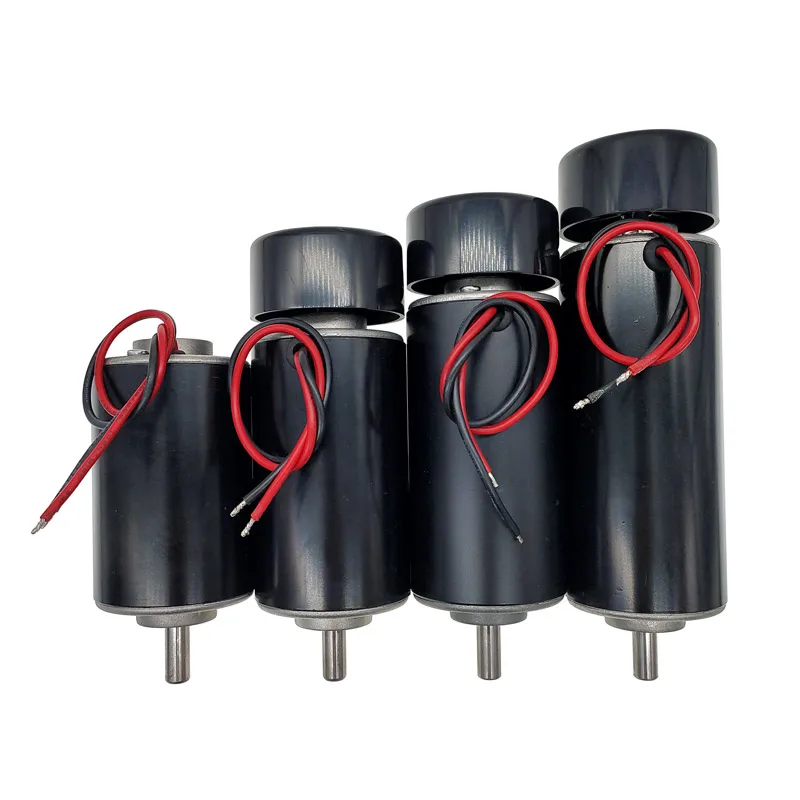 Machine Tool Spindle DC 12-48v 200W 300W 400W 500W 800W dc spindle motor brush air cool for CNC engraving machine