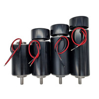 Machine Tool Spindle DC 12-48v 200W 300W 400W 500W 800W dc spindle motor brush air cool for CNC engraving machine