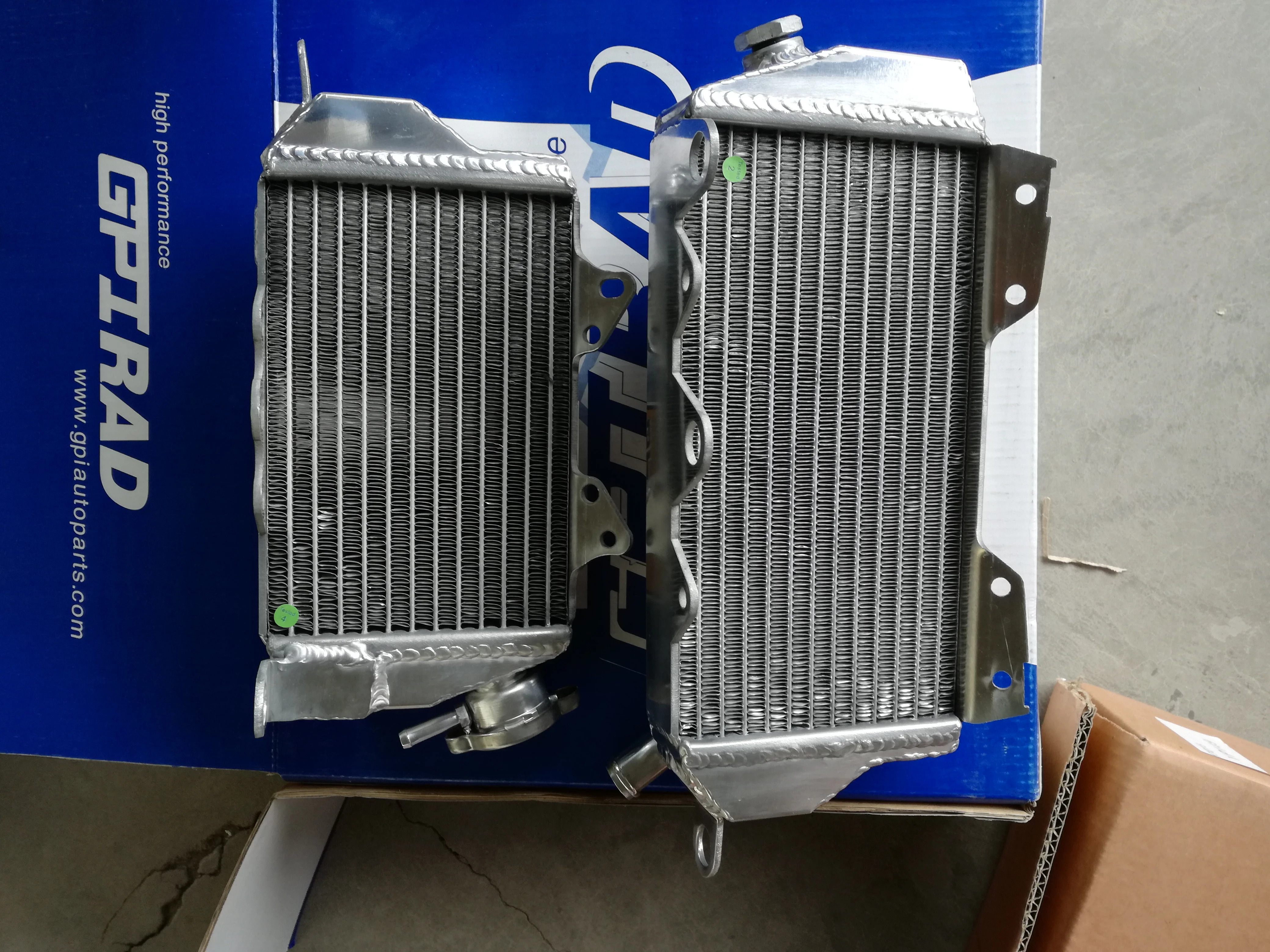 Aluminum Alloy Radiator Heating Dissipation For Kawasaki KLX650 KLX 650 1993 1994 1995 1996 93 94 95 96