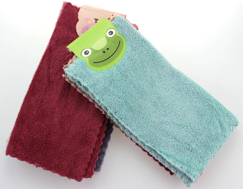 Thicker Microfibre Wipes Table Window Tools Easy Cleaning Absorbent Portable Kitchen Towel 5 PC Cleaning Cloth