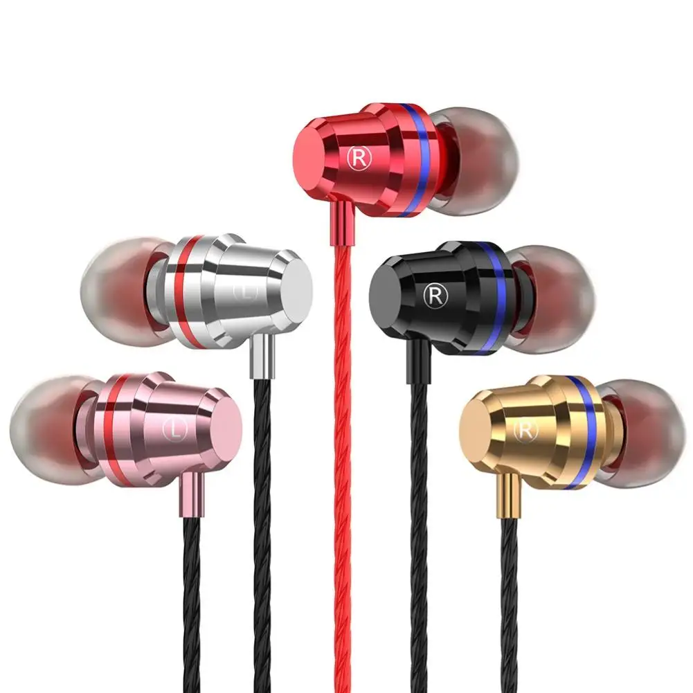 Type C Wired Earphone In Ear Headphone with Microphone Stereo Music In Ear Headset Type C Headphone Earphone for