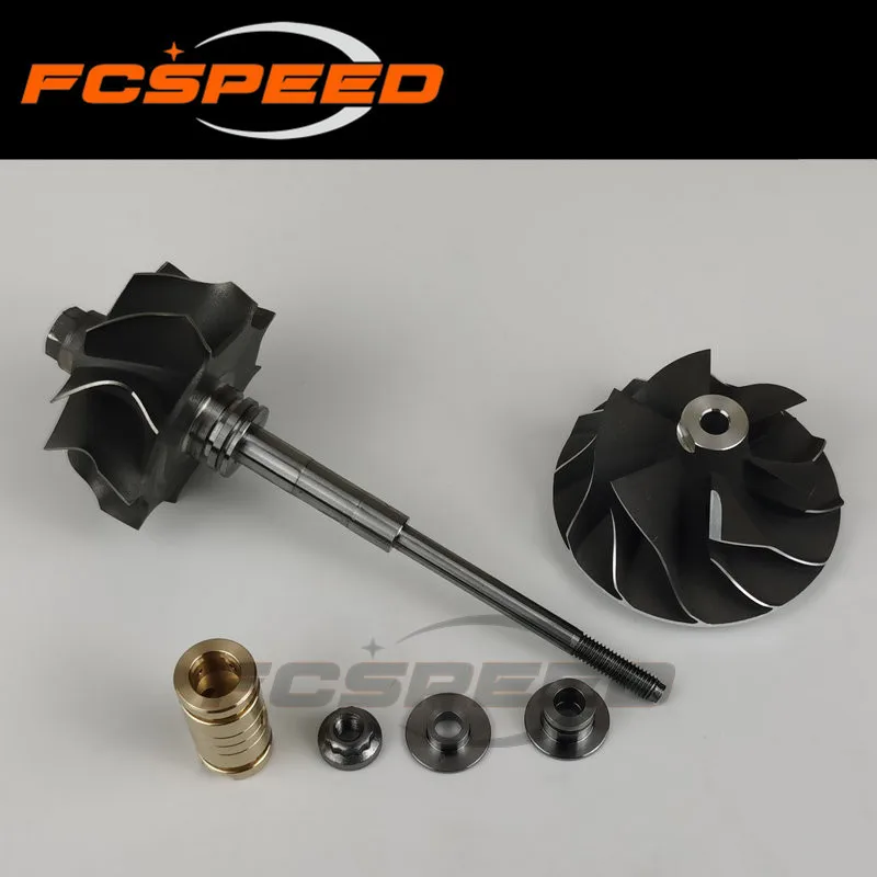 Turbocharger shaft and wheel GT2256V 710811 for Alfa-Romeo 156 166 Lancia Thesis Lybra 2.4 JTD 103/110 Kw M722.KT M722.PT