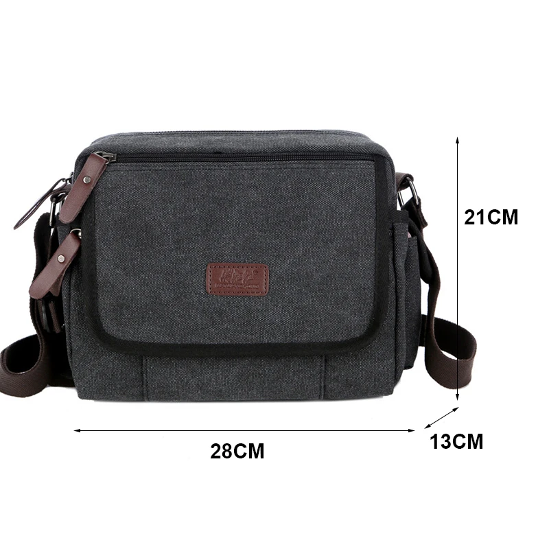 MANJIANGHONG Male Package Canvas Casual Men's Shoulder Bag Student Bags High Quality Canvas Messenger Bags Men Crossbody Bags