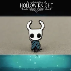 Gra Hollow Knight emalia Pin Wanderer Lapel Hornet Cosplay odznaka metalowa broszka