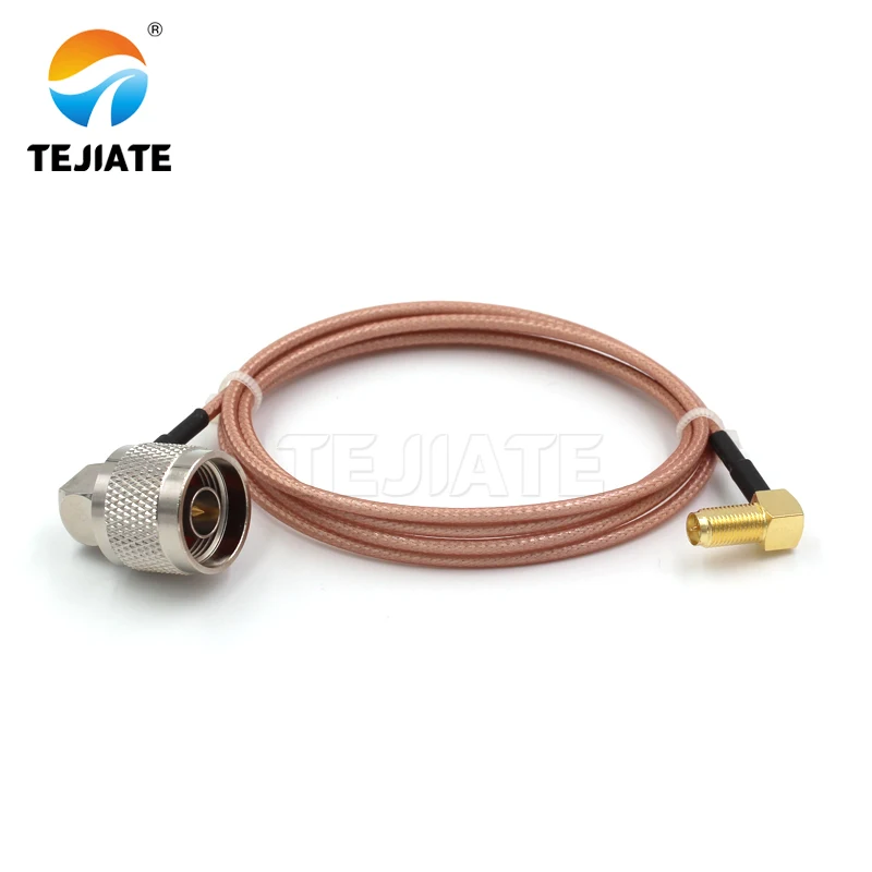 1PCS TEJIATE Adapter Cable N To SMA Type N-JW Convert RPSMA-KW 8-90CM 1M 1.5M 2M Length Connector RG316 Wire