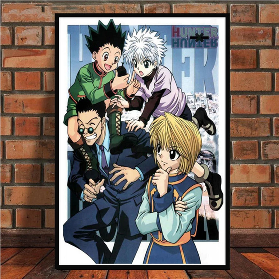 DIY Diamond Painting Wall Art Hunter X Hunter Cross Stitch Pictures 5d Embroidery Japanese Anime Handmade Full Square Drill Home