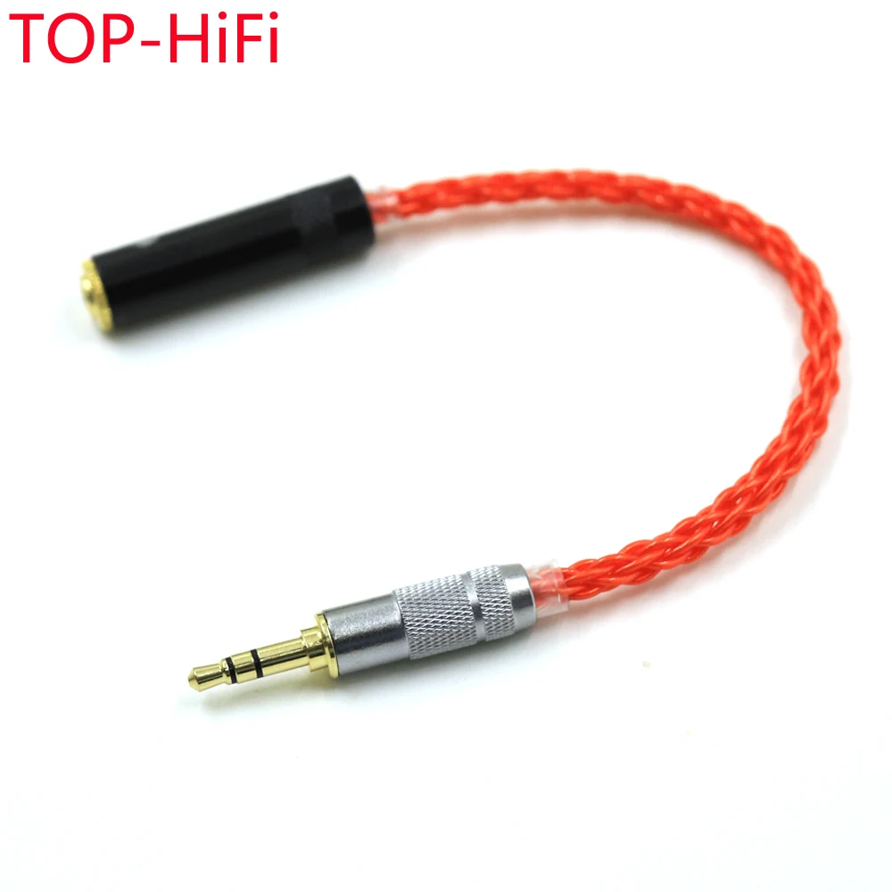 

TOP-HiFi UPOCC Single Crystal Copper 3.5mm Strero Male to 3.5mm Strero Female Audio Adapter Cable