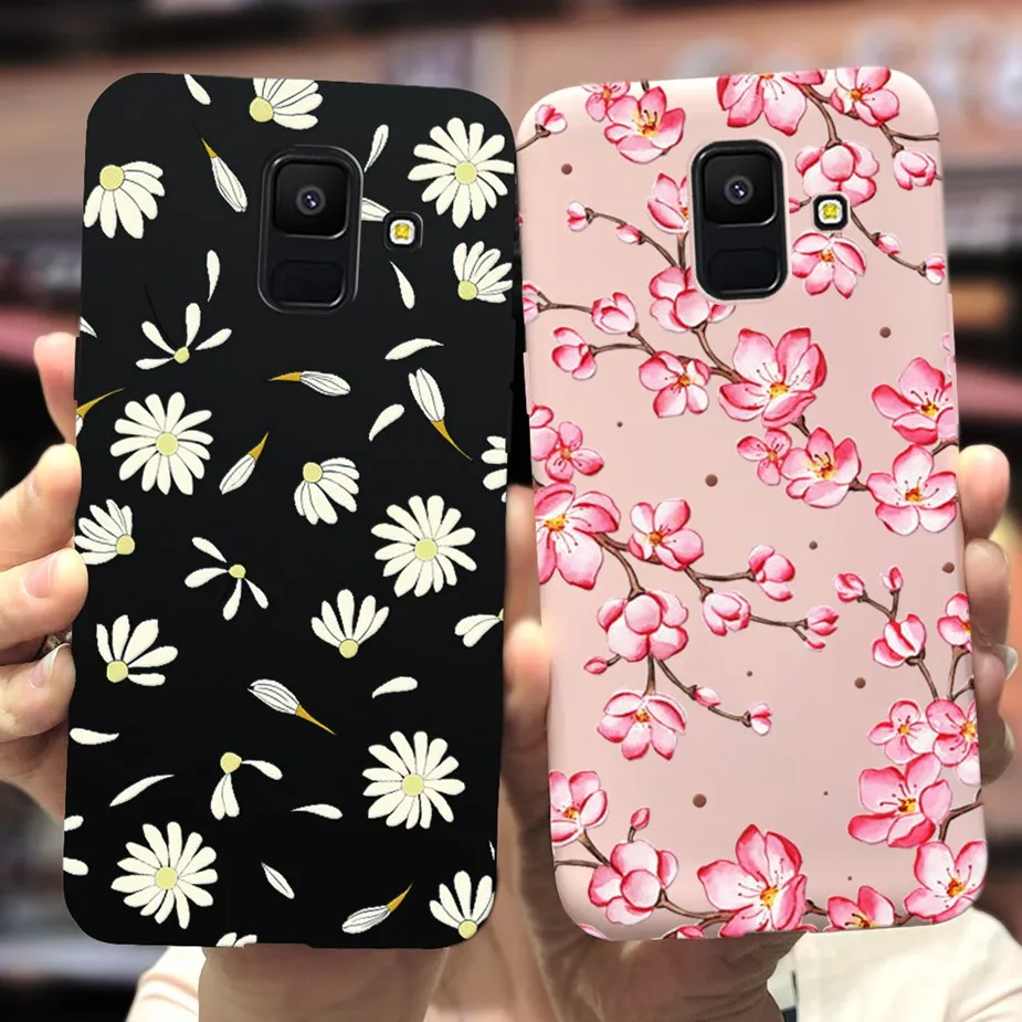 For Samsung Galaxy A6 2018 Case A600 A600F Cute Soft Silicone Cover Case For Samsung A6 Plus 2018 Cases A605F Phone Fundas Coque