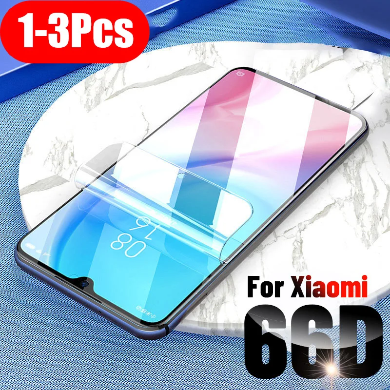 600D Hydrogel Film For Xiaomi Redmi 7A 7 Y3 protective Glass for safety film For Xiaomi Redmi Note 7s  K20 Pro Protection