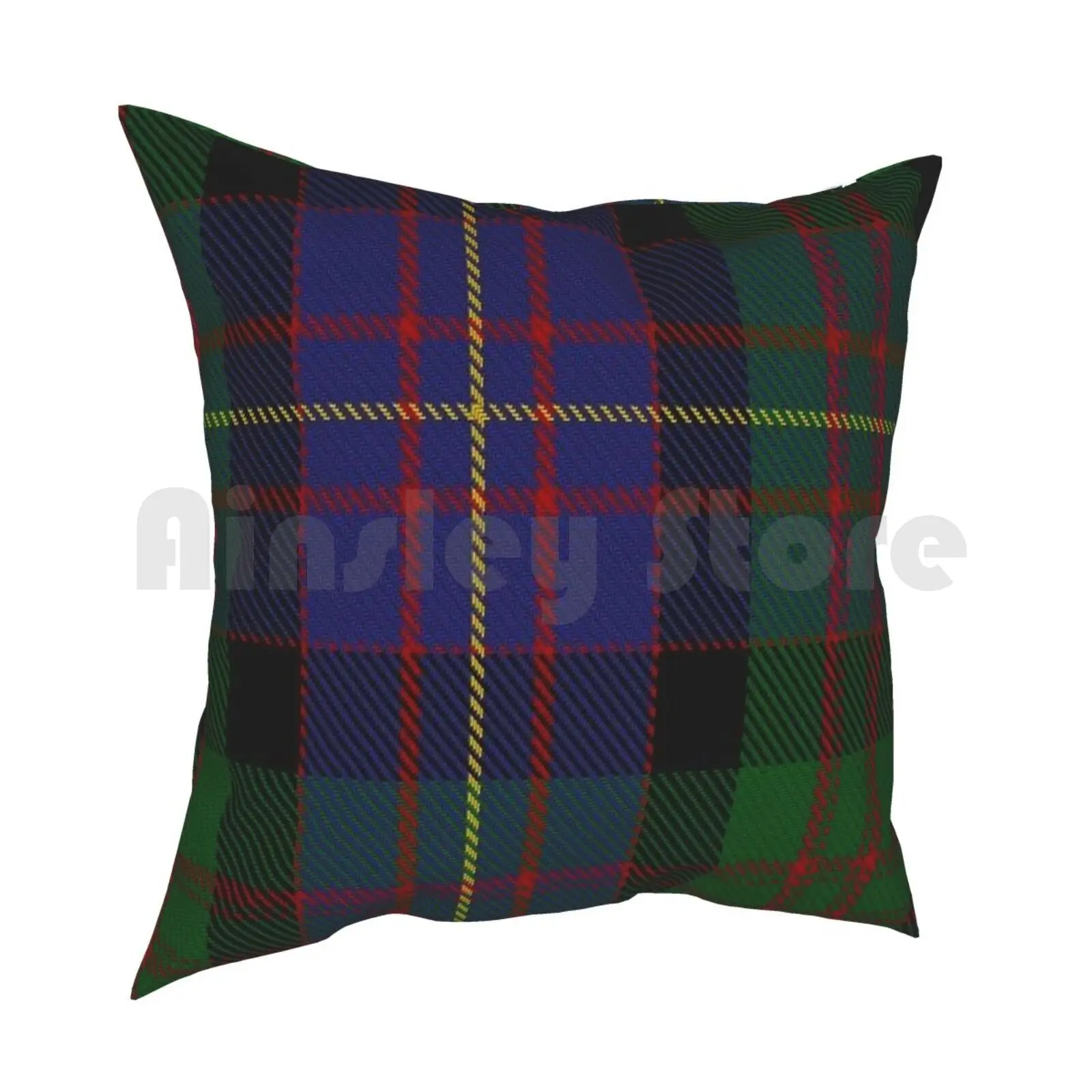 00563 Cameron Of Erracht Military Tartan Pillow Case Printed Home Soft DIY Pillow cover Cameron Of Erracht Military Tartan