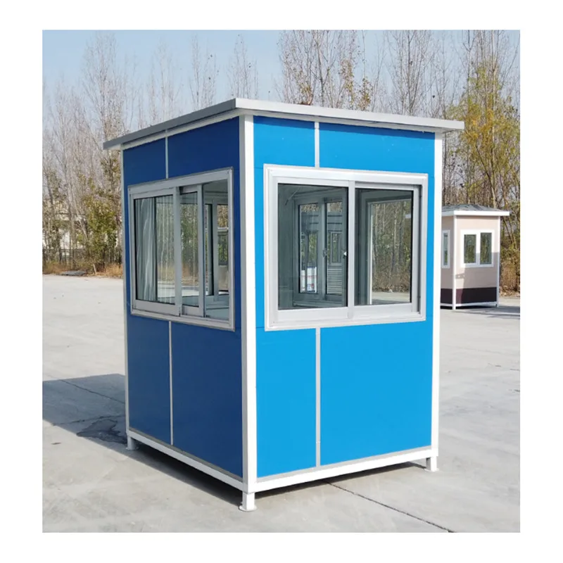 Cheap Portable Security Outdoor Use Tiny Small Houses Sentry Guard Box Room Mini Land Tinyhouse