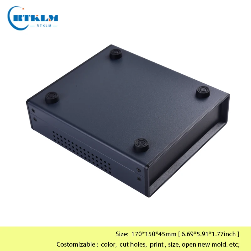 DIY enclosure for project box iron junction box iron power supply housing distribution box control switch case 170*150*45mm