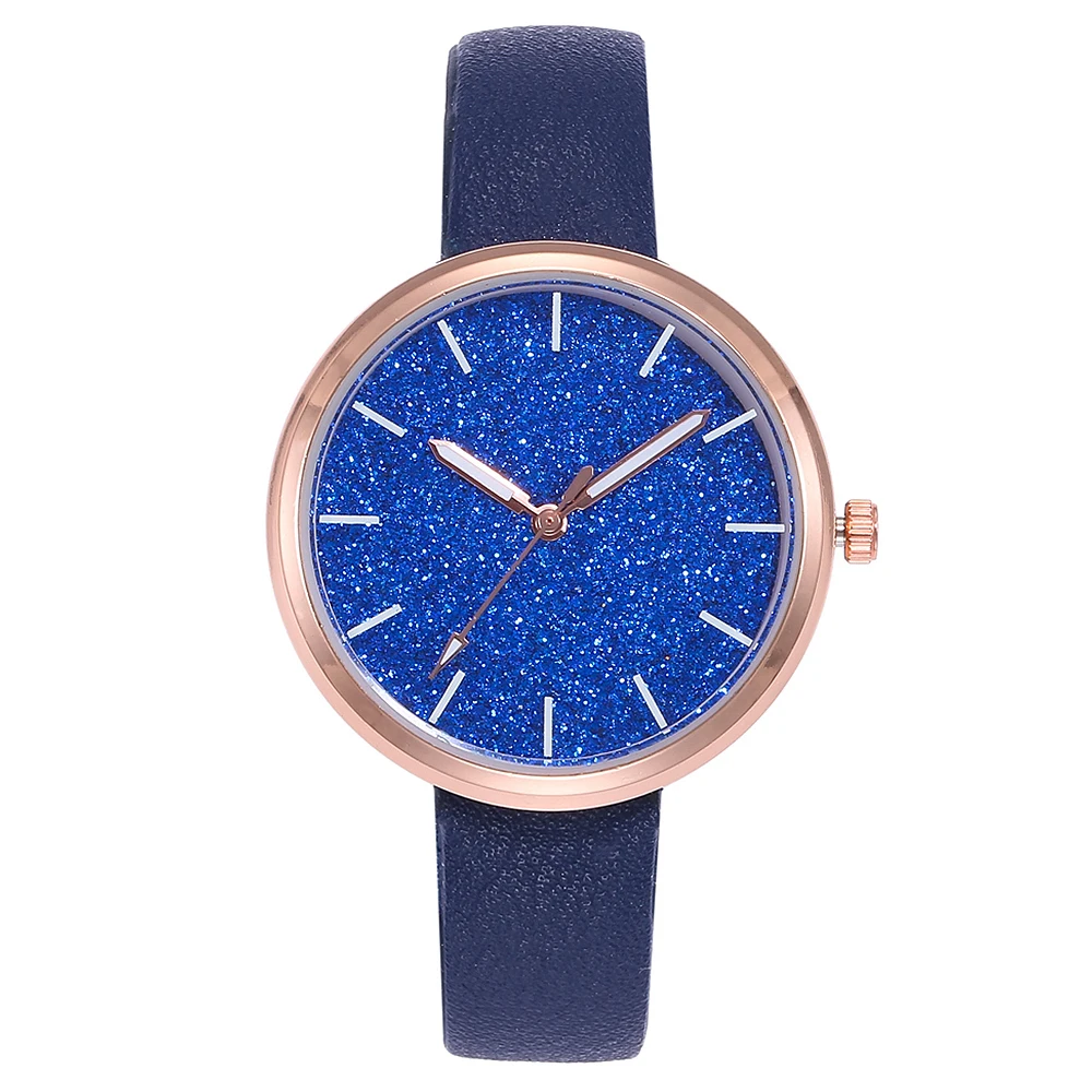 Pop Brand Famous Female Clock Quartz Watch Flowers starry sky Wristwatch Montre Femme Relogio Feminino ladies clock Women