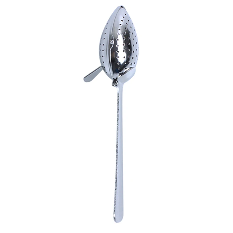 Vendita calda In Acciaio Inox Tè del Setaccio di Infuser Cucchiaio Sciolto Foglia Filtro Erbe Spice NUOVO!