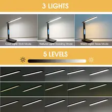 10W Qi Wireless LED Desk Lamp with Calendar #6