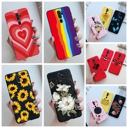 Case For OPPO A5 (2020) A9 (2020) A11X Soft Silicone Cute Heart Painted Cases TPU Back Cover For Coque OPPO A5 A9 A 5 2020 Funda