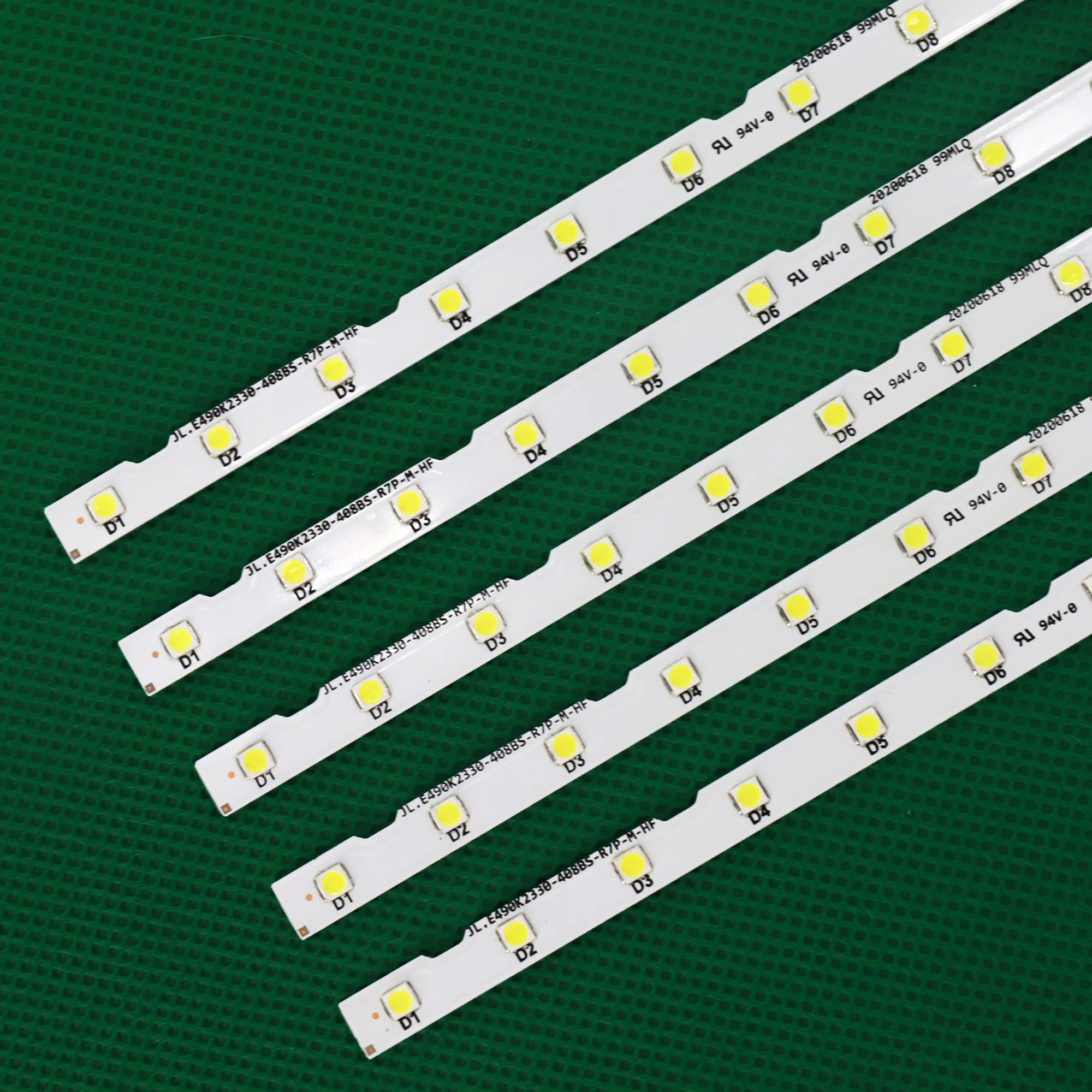 30pcs/Lot LED Backlight Strip for 49NU7100 UE49NU7172 UE49NU7670 UE49NU7140 UE49NU7100 NU7100_STS49081 AOT_49_NU7300 BN96