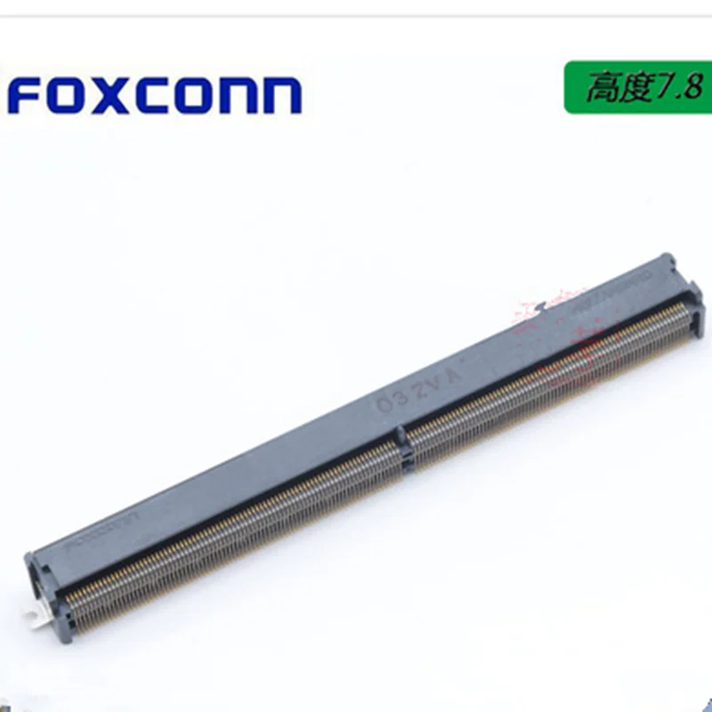 Foxconn-Conector de AS0B826-S78B-7H, ranura de memoria de 314 Pines, 0,5mm, 7,8 H