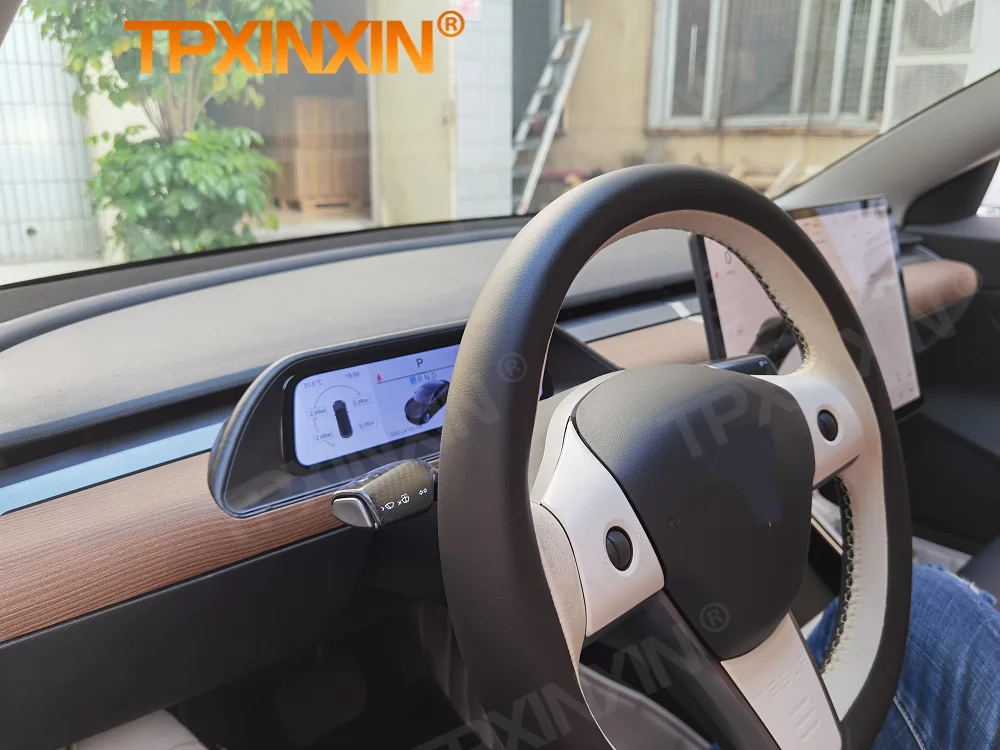 Digital Performance LCD Touched Display Dashboard Android For Tesla Model 3/Y OEM Car Virtual Information TPMS