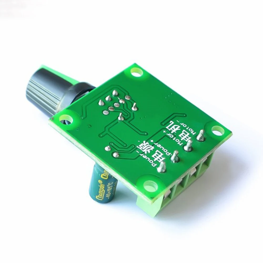 DC 2A 1.8V 3V 5V 6V 12V PWM Low Voltage Adjustable Switch Motor Speed Controller