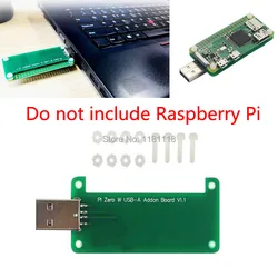 Raspberry Pi Zero USB Quick plug board PI0 W USB Adapter Connector Board