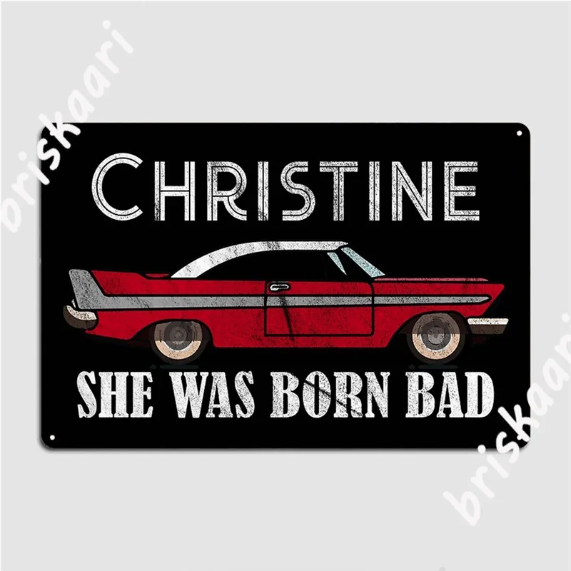 Christine Classic Car Model Lover Automotive Metal Signs Plates Retro Party Wall pub Tin sign Posters