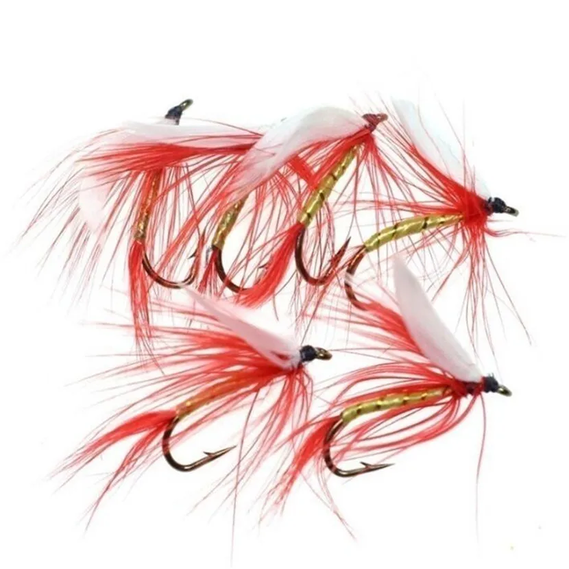 24-76Pcs/Set Mixed Styles Fly Fishing Lure Wet/Dry Nymph Artificial Flies Bait Pesca Tackle Trout Carp Kit