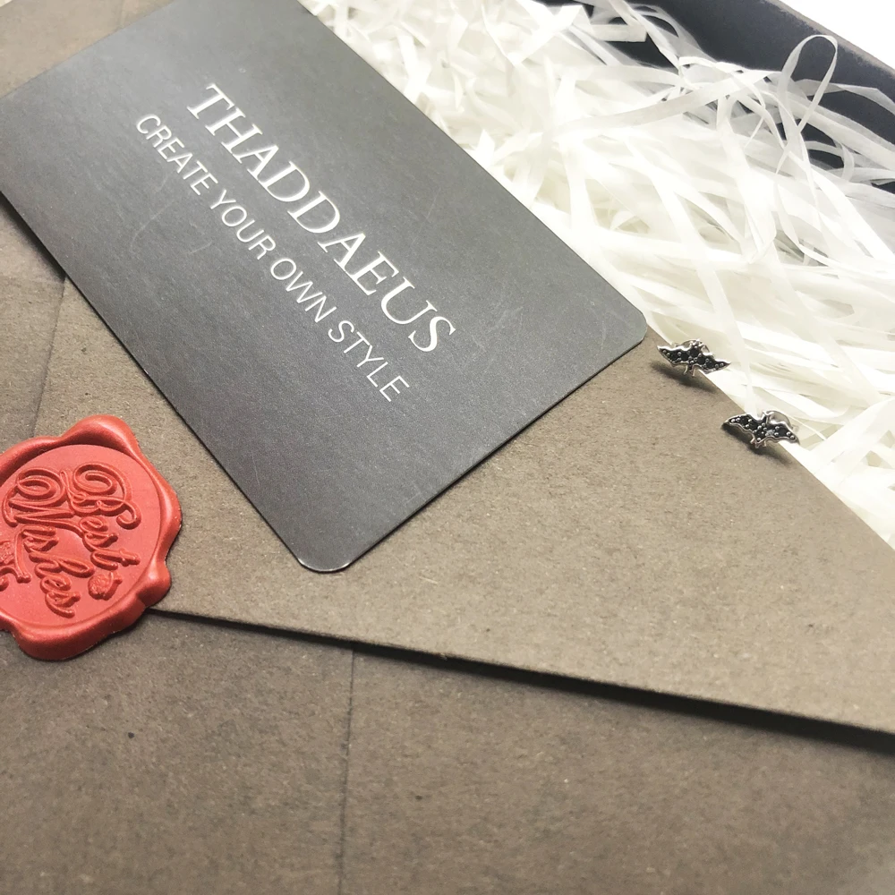 Ohrstecker, mondlose Nachtfledermaus, Sommer, brandneue Ohrringe, Geschenk zum Tag, Vintage-Stil, 925er Sterlingsilber, Schmuck für Frauen – Detail 5