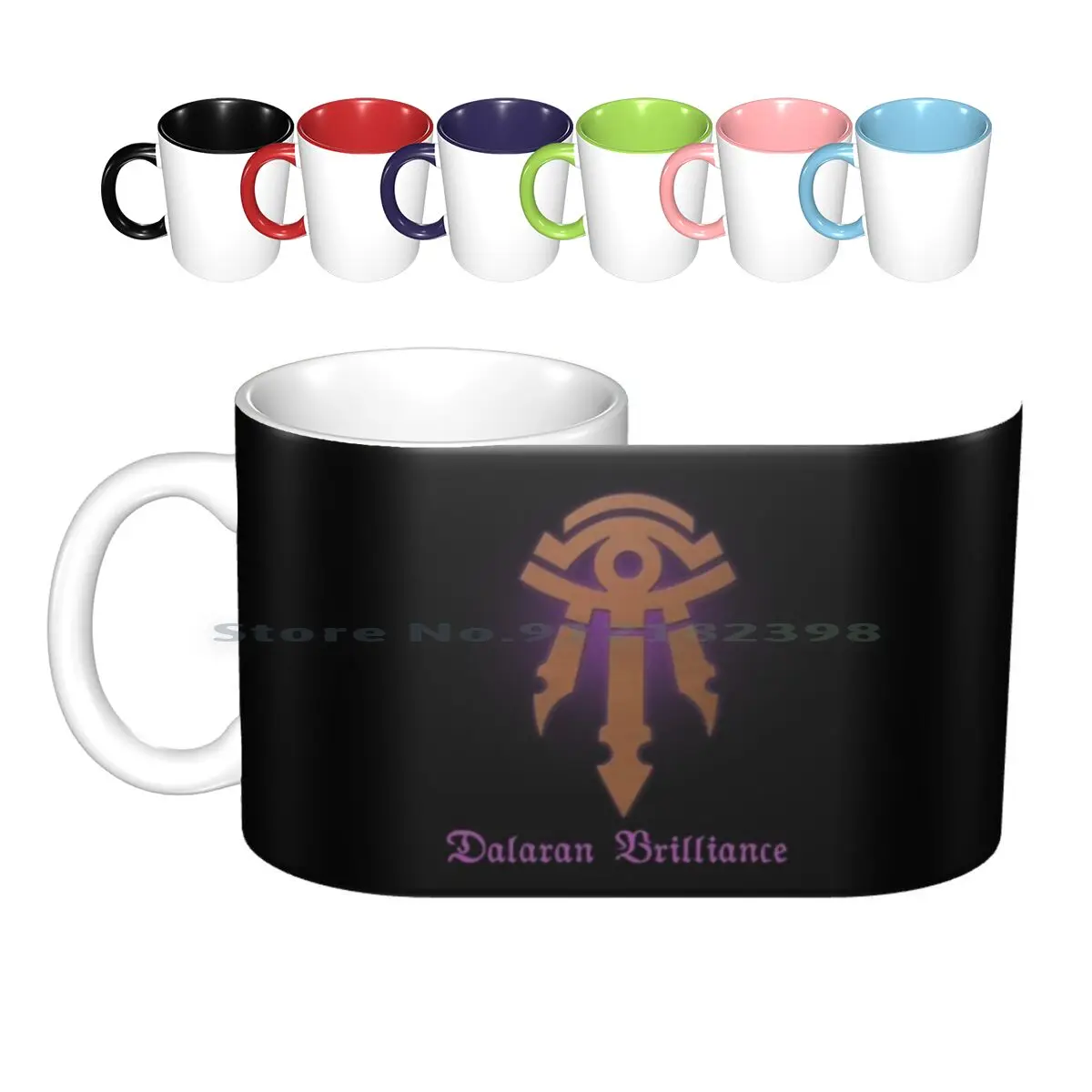 Dalaran Brilliance Ceramic Mugs Coffee Cups Milk Tea Mug Mage Wow World Of Dalaran Magic Activision Activision Game Games Dps