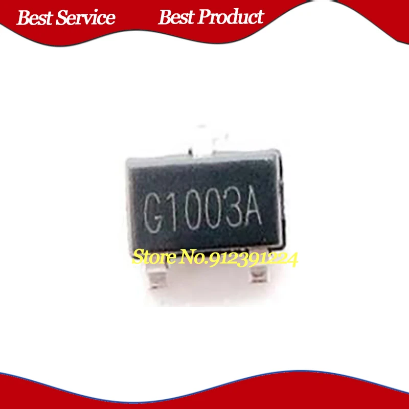 10 Pcs/Lot G1003A SOT23 5A 100V New and Original In Stock