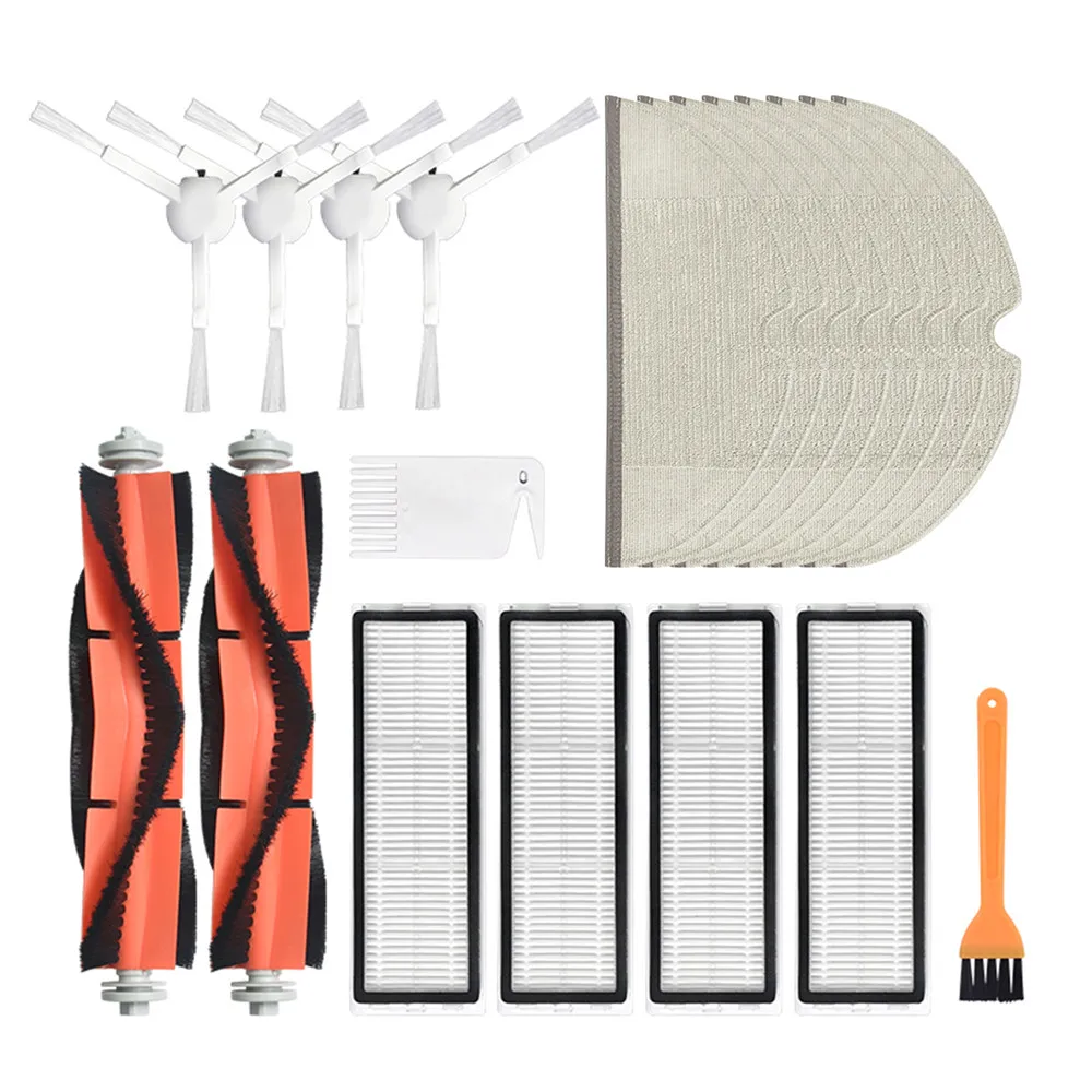 Для Mijia Vacuum 1C основная и боковая щетки, Швабра, Hepa-фильтр для робота-устройства