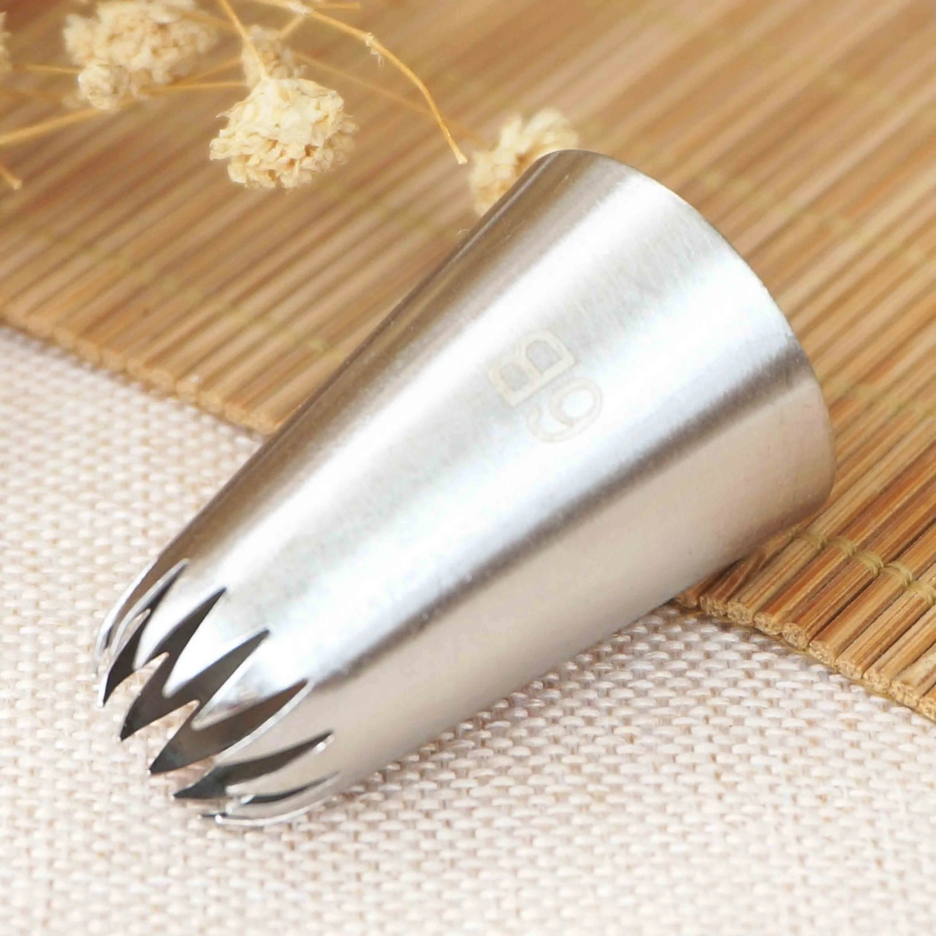 #6B 1B 4B Piping Nozzle Cake Decorating Icing Tips Stainless Steel Tube Nozzle Baking & Pastry Tools Bakeware