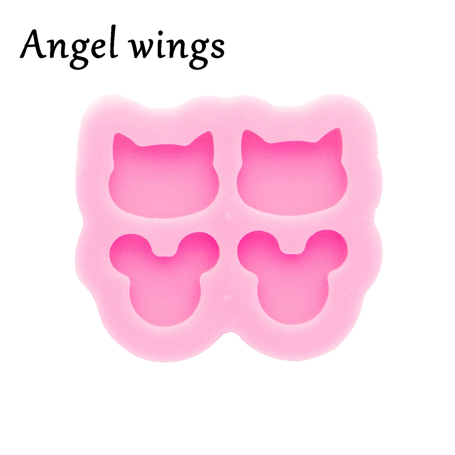 DY0891 Many Shapes Butterfly/Mouse/square/round/heart Studs Earrings Silicone Molds - Resin Mould - Epoxy DIY Jewelry Craft Tool