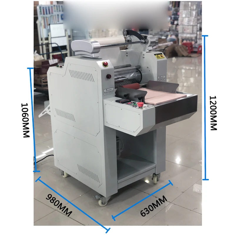 Fully automatic laminating machine, trimming silicone oil heat laminating machine, cold laminating machine, photo cutting