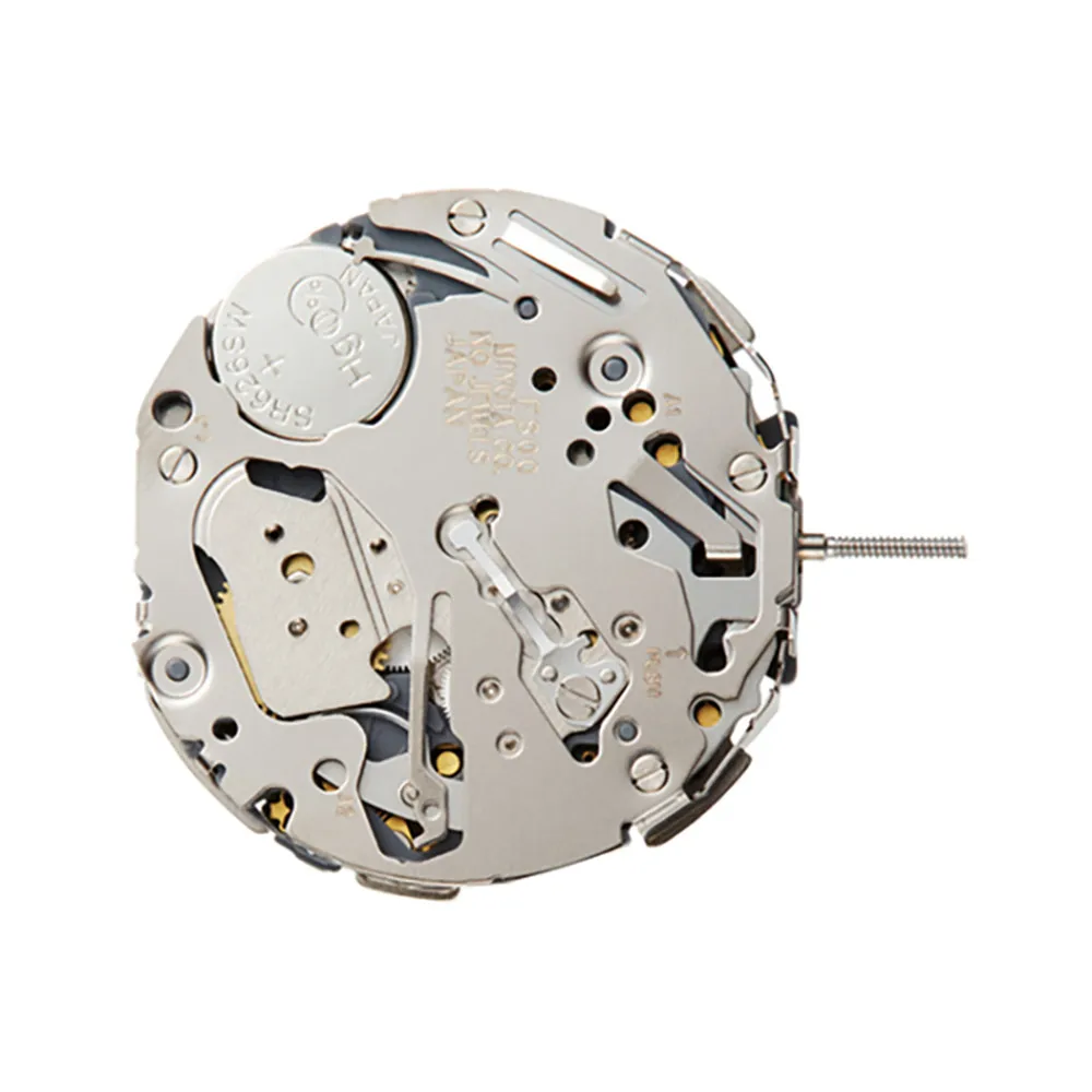 3 Mãos Data em 3 Chronograph 3 Olhos @ 6-9-12H Quartz Watch Movimento Reposição Reparação Peças de reposição para Miyota FS10