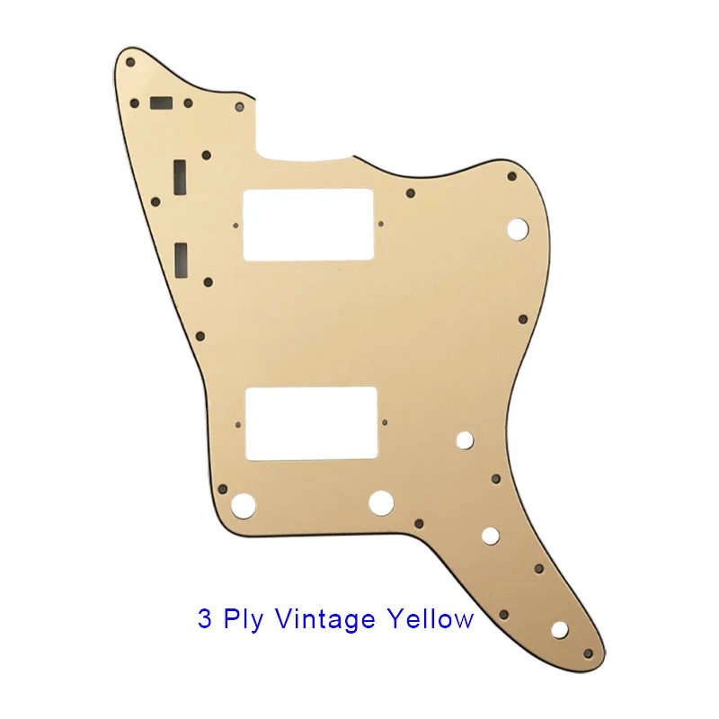 Xinyue Great Qulitity Pickguard For US Jazzmaster Guitar Pickguard With PAF Humbucker