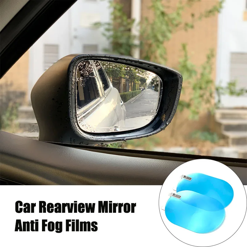 2Pcs Car rearview mirror waterproof anti-fog film For Opel Zafira Astra VAUXHALL MOKKA Insignia Signum Vectra Antara Adam Karl